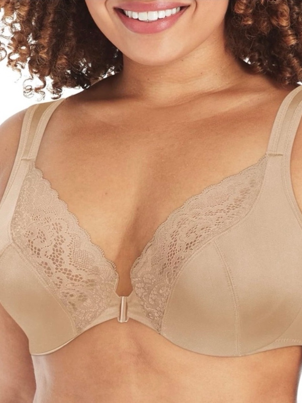 Playtex Dreamwire Bra 4423 Size 38C LOT OF 2 Taupe and Evening Blush